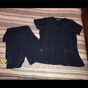 Navy Blue Scrubs